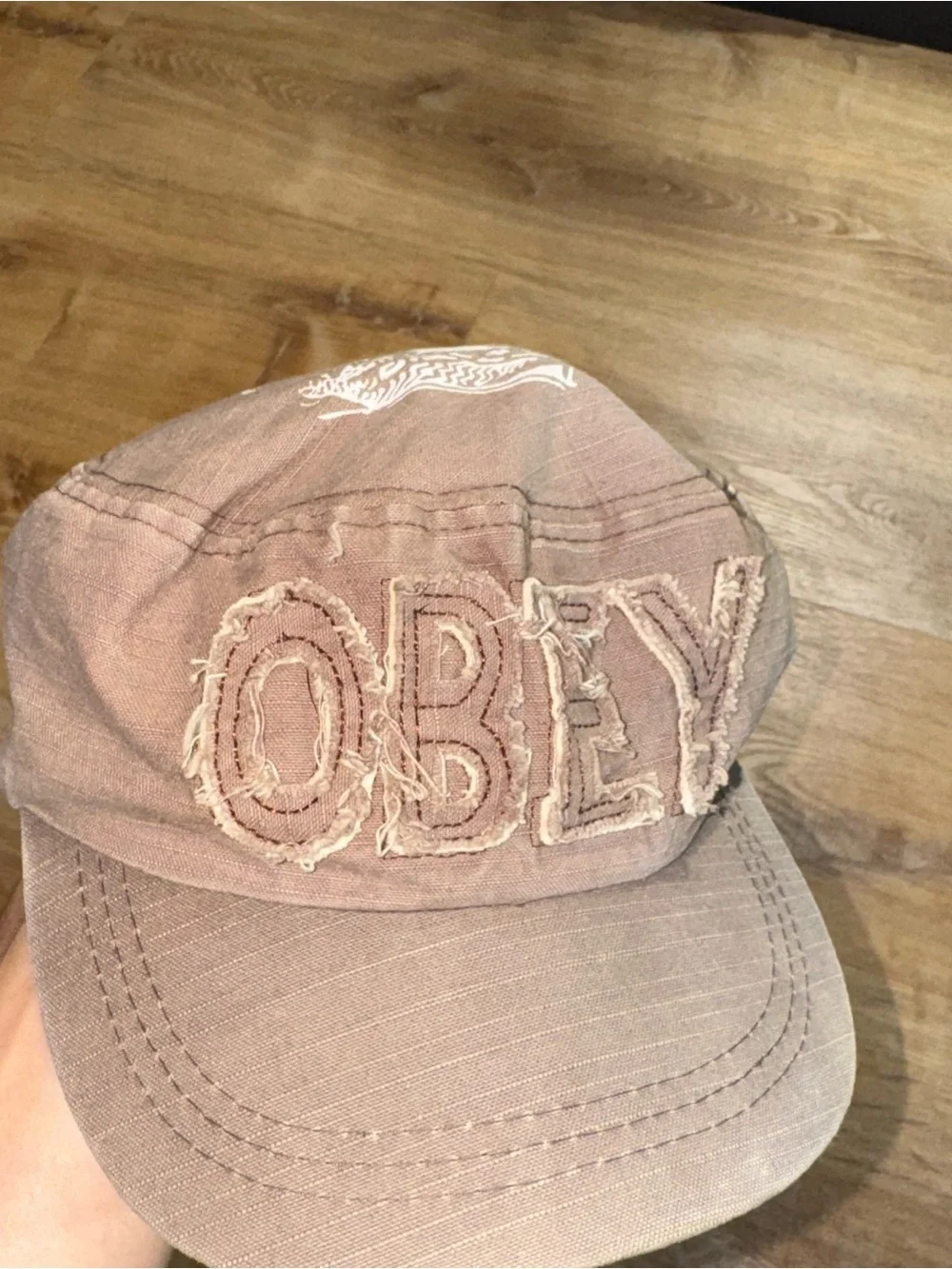 Vintage Obey Women’s Post Boy Hat Punk Grunge Strapback Y2K True 00s Skater 90s